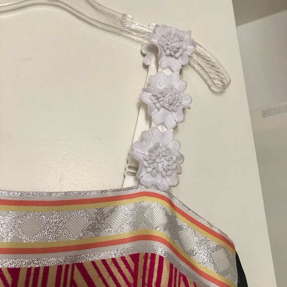 Laundry by Shelli Segal | Striped Jacquard Sheath Dress | SZ4 - Picture 4 of 10